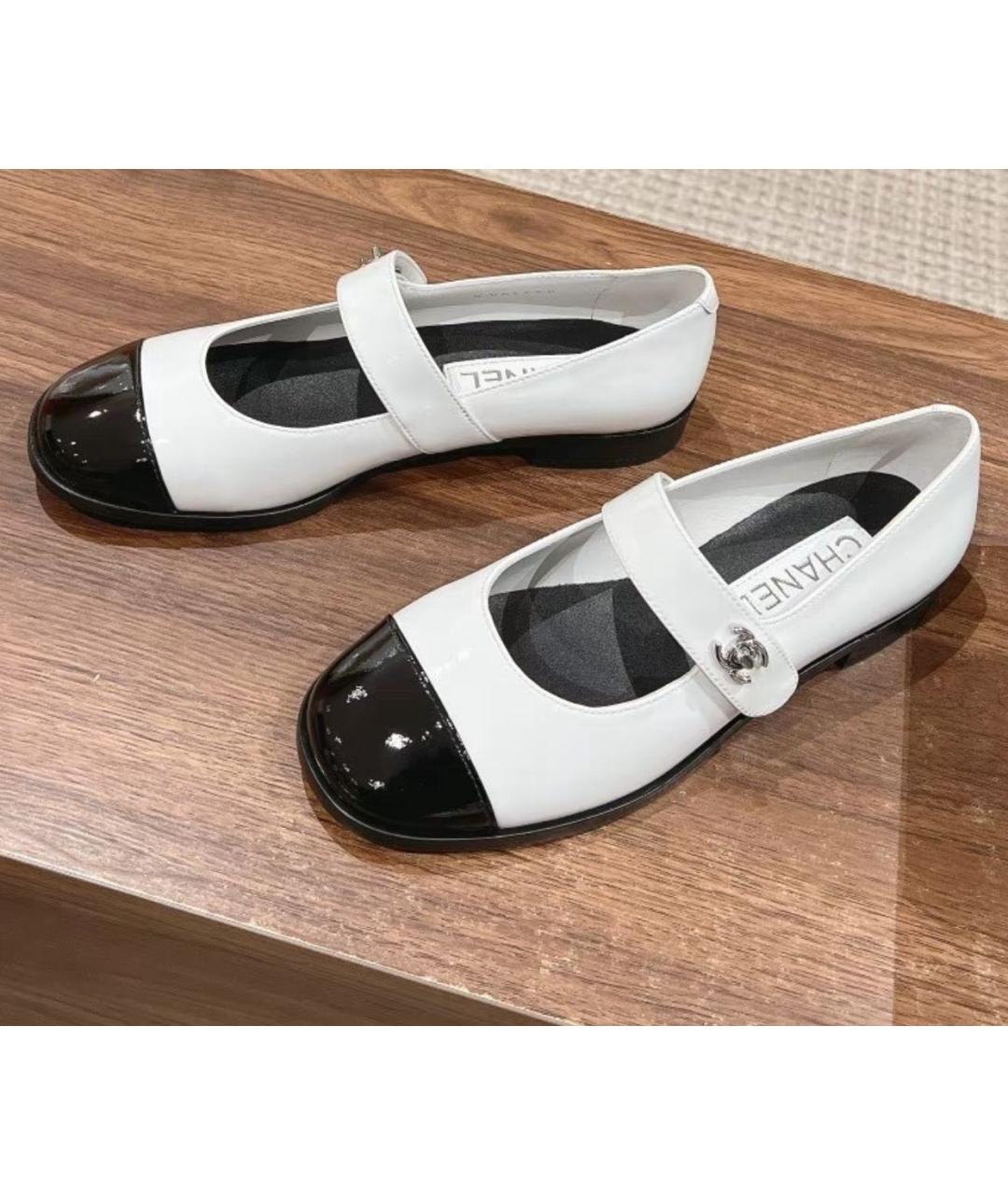 CHANEL Мульти кожаные туфли, фото 3