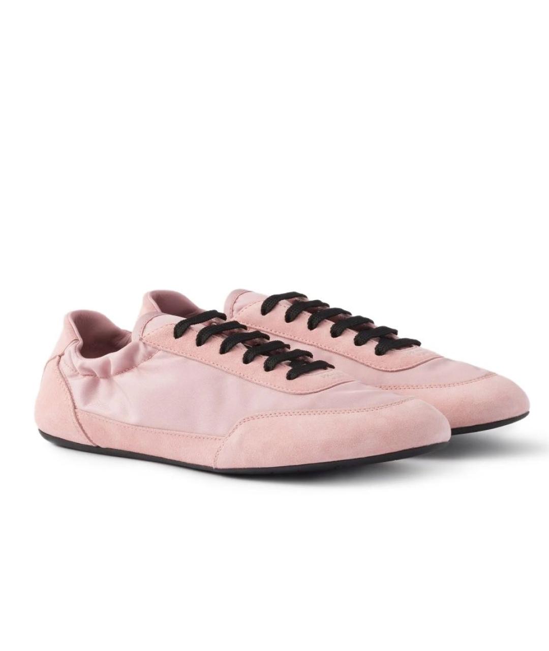 PRADA Розовые кроссовки, фото 5