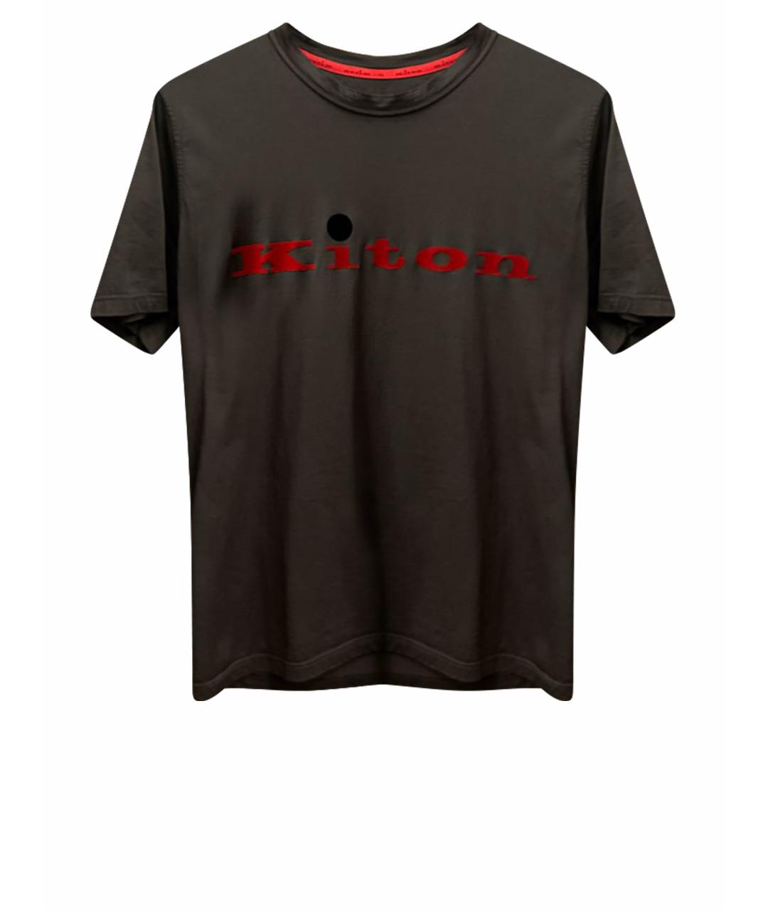 KITON Хлопковая футболка, фото 1