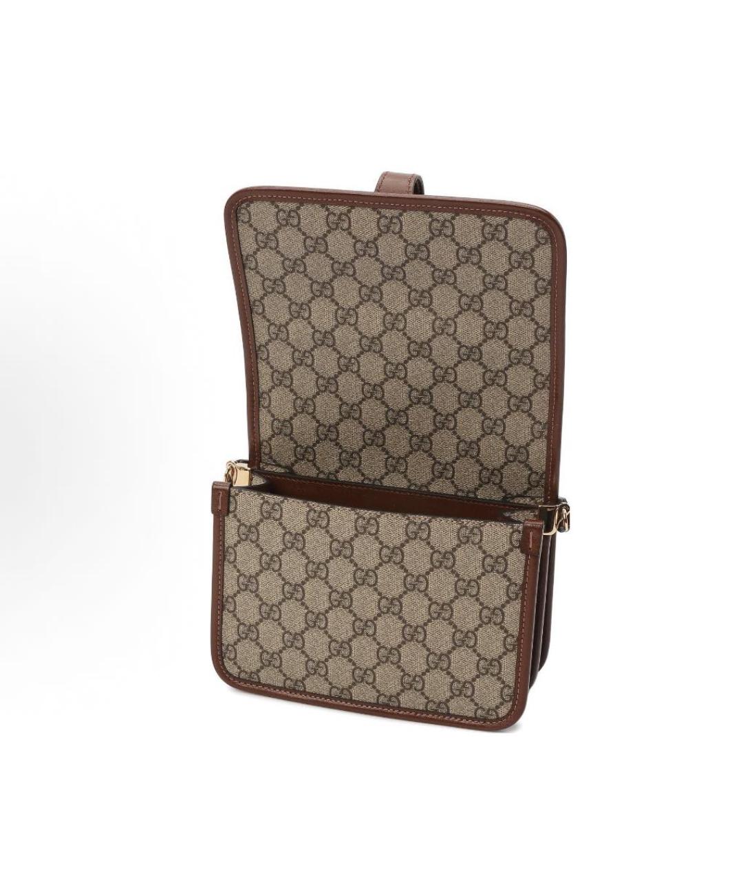 GUCCI Кожаная сумка через плечо, фото 4
