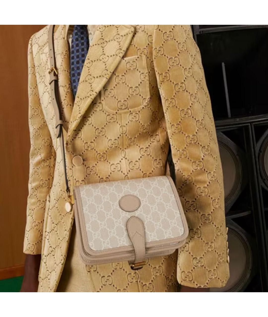 GUCCI Кожаная сумка через плечо, фото 8