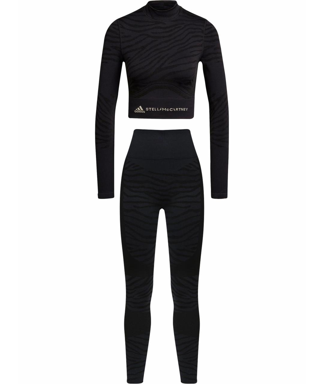 ADIDAS BY STELLA MCCARTNEY Черный полиэстеровый спортивные костюмы, фото 1