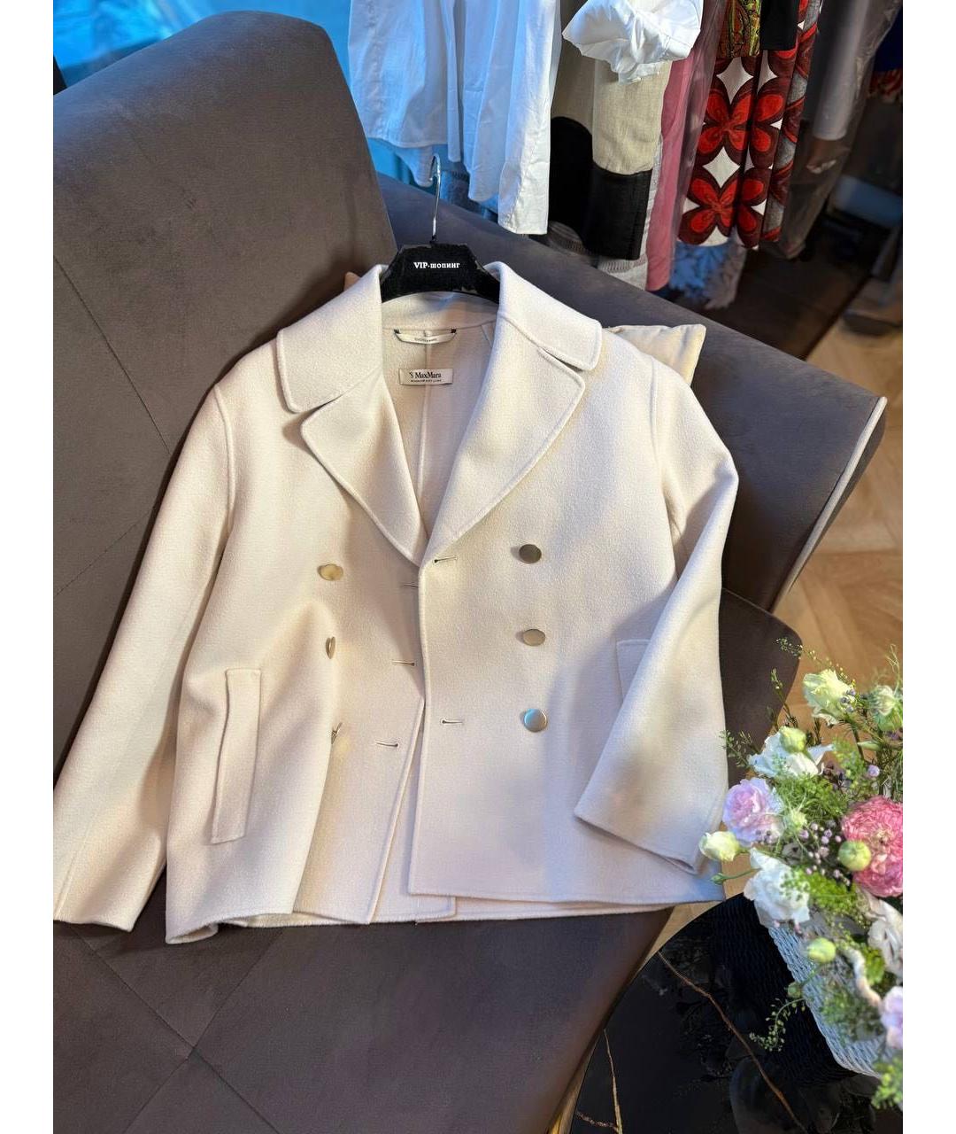 'S MAX MARA Кашемировое пальто, фото 7
