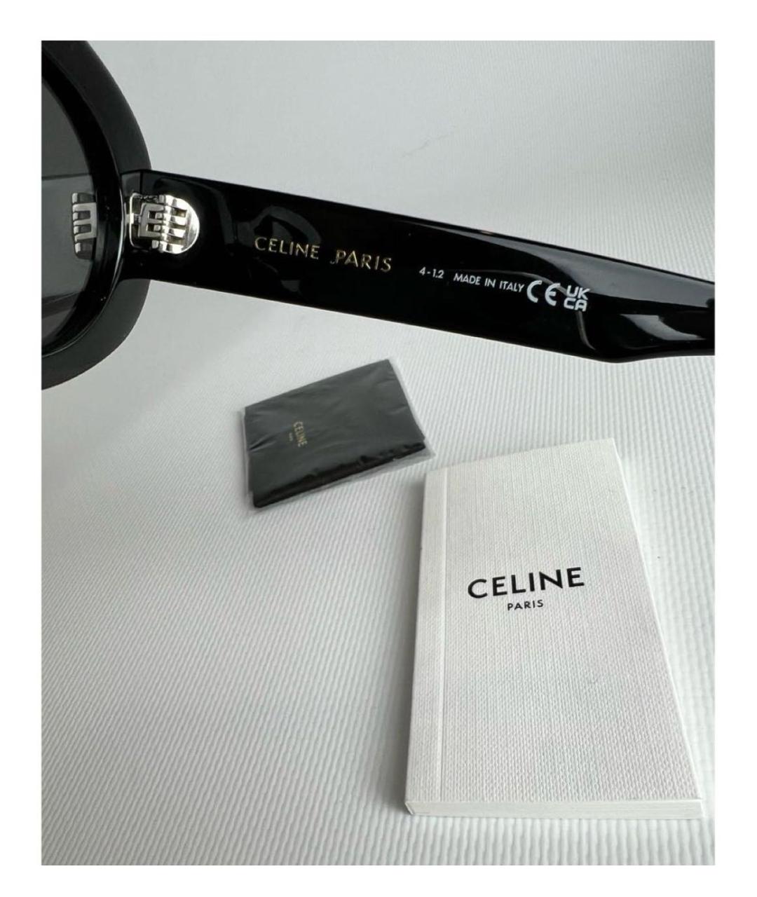 CELINE Черные солнцезащитные очки, фото 7