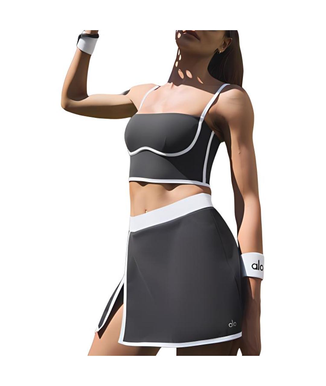 ALO YOGA Черные спортивные брюки и шорты, фото 2