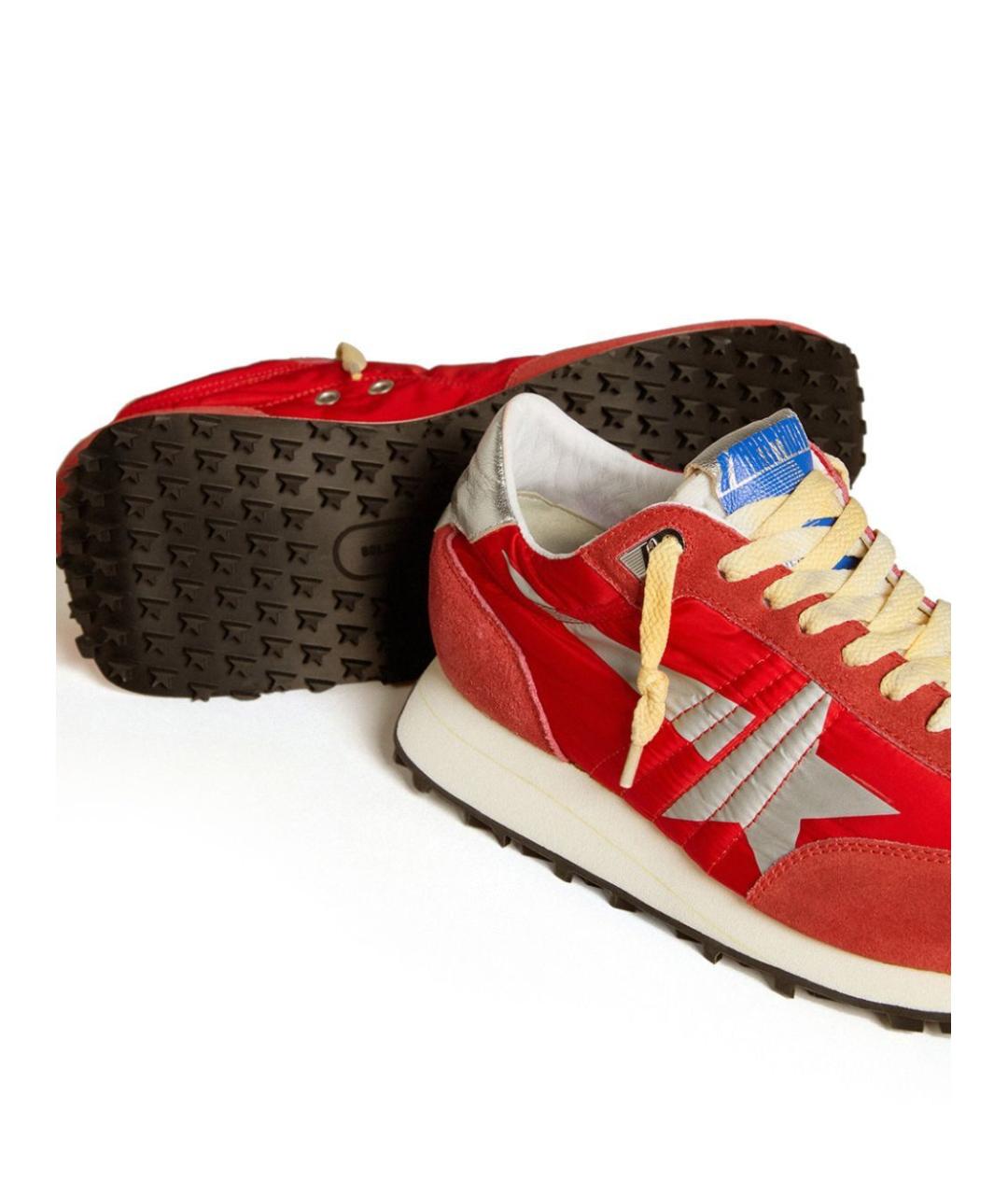 GOLDEN GOOSE DELUXE BRAND Красные кроссовки, фото 3