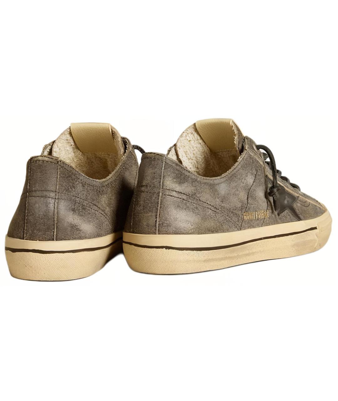 GOLDEN GOOSE DELUXE BRAND Черные низкие кроссовки / кеды, фото 4