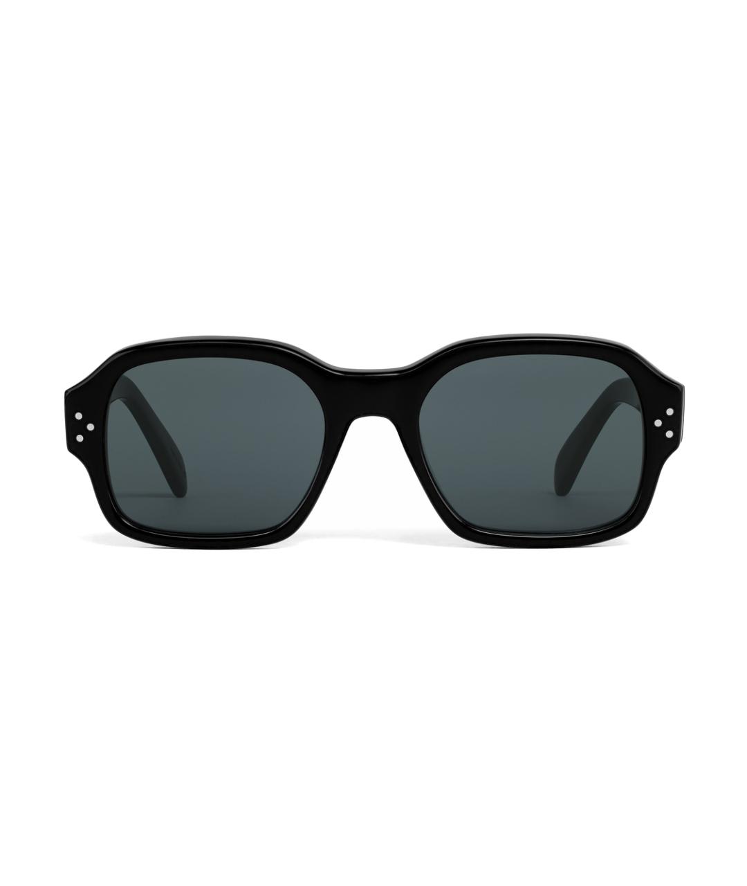 CELINE Черные пластиковые солнцезащитные очки, фото 2