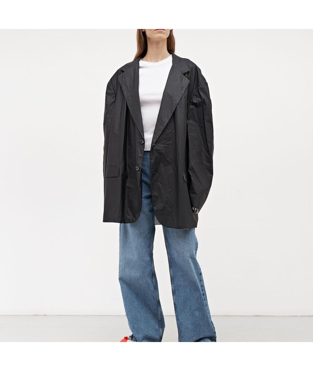 RAF SIMONS Антрацитовый жакет/пиджак, фото 2