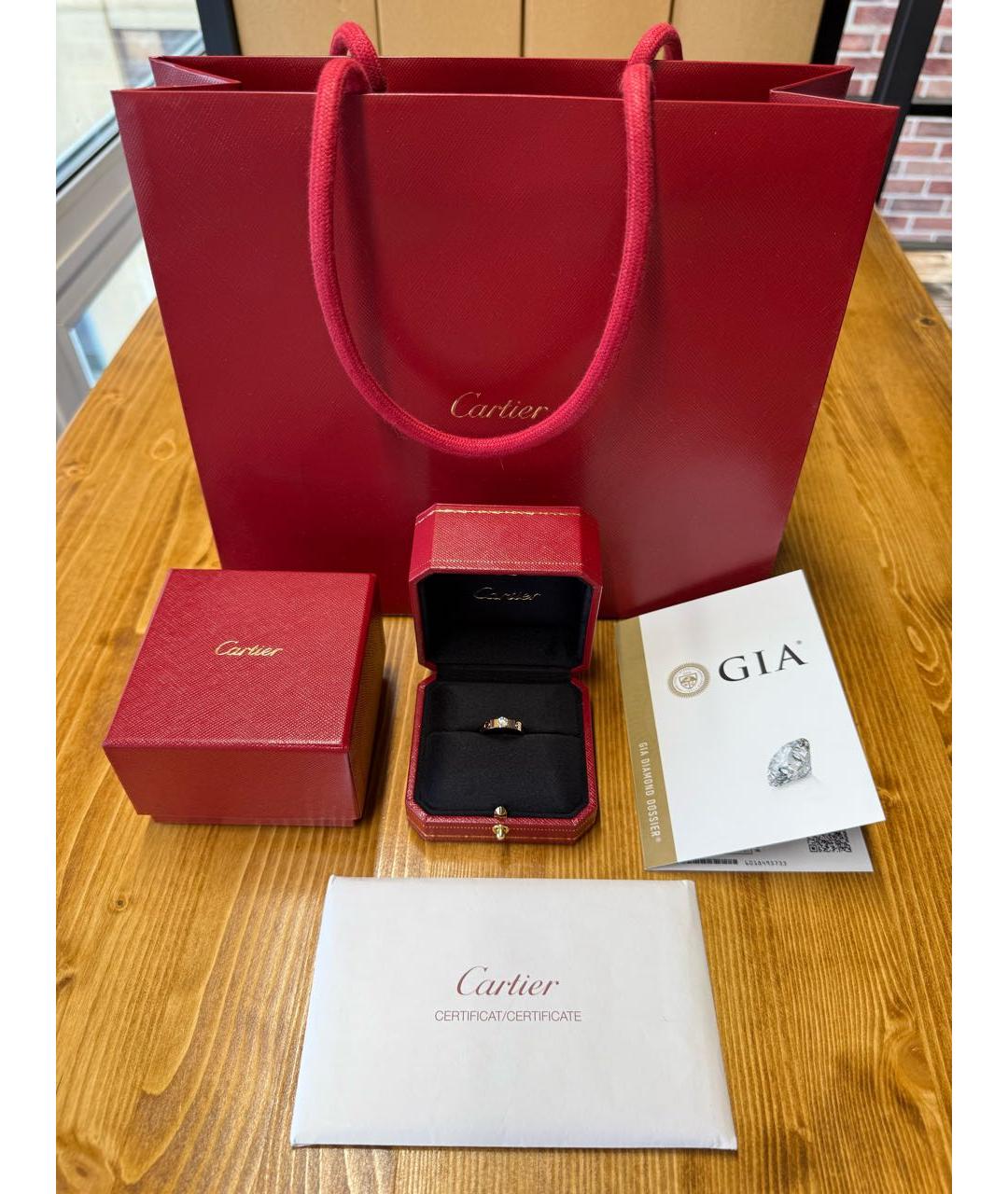 CARTIER Золотое кольцо из розового золота, фото 5