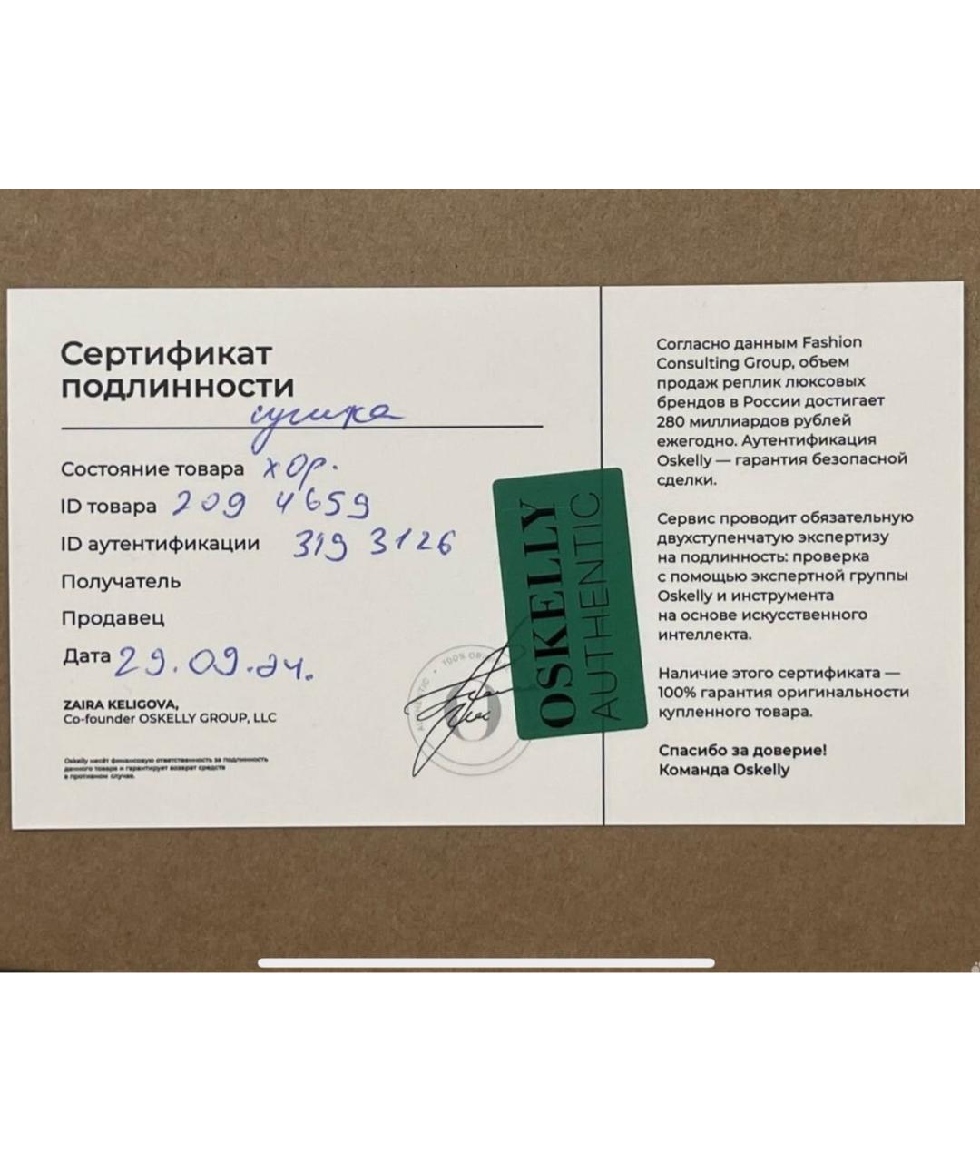 LOUIS VUITTON Антрацитовая сумка на плечо, фото 5