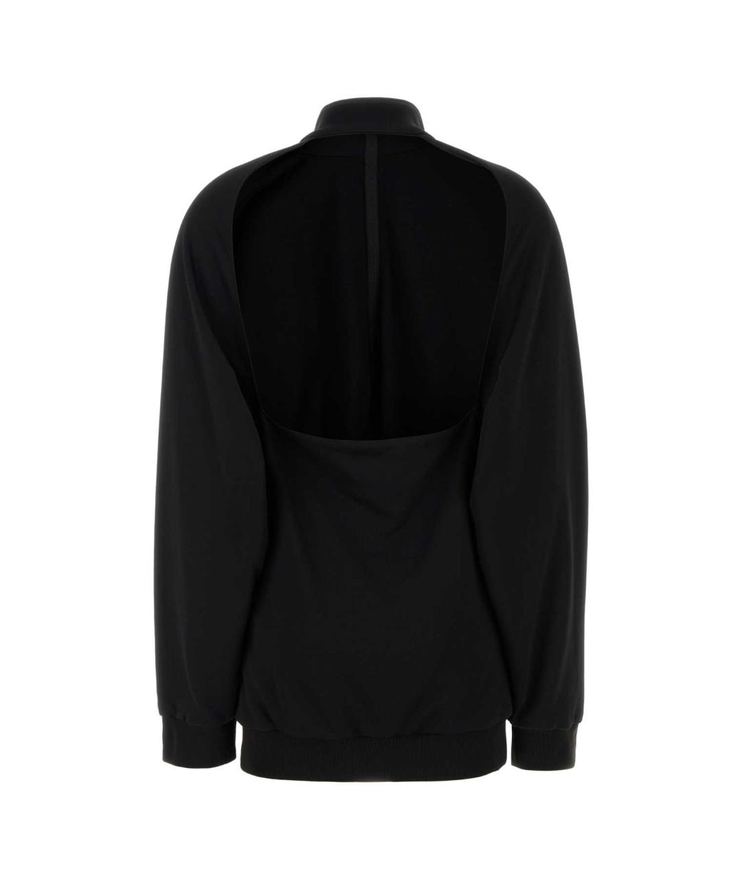 BALENCIAGA Черное хлопковое платье, фото 2