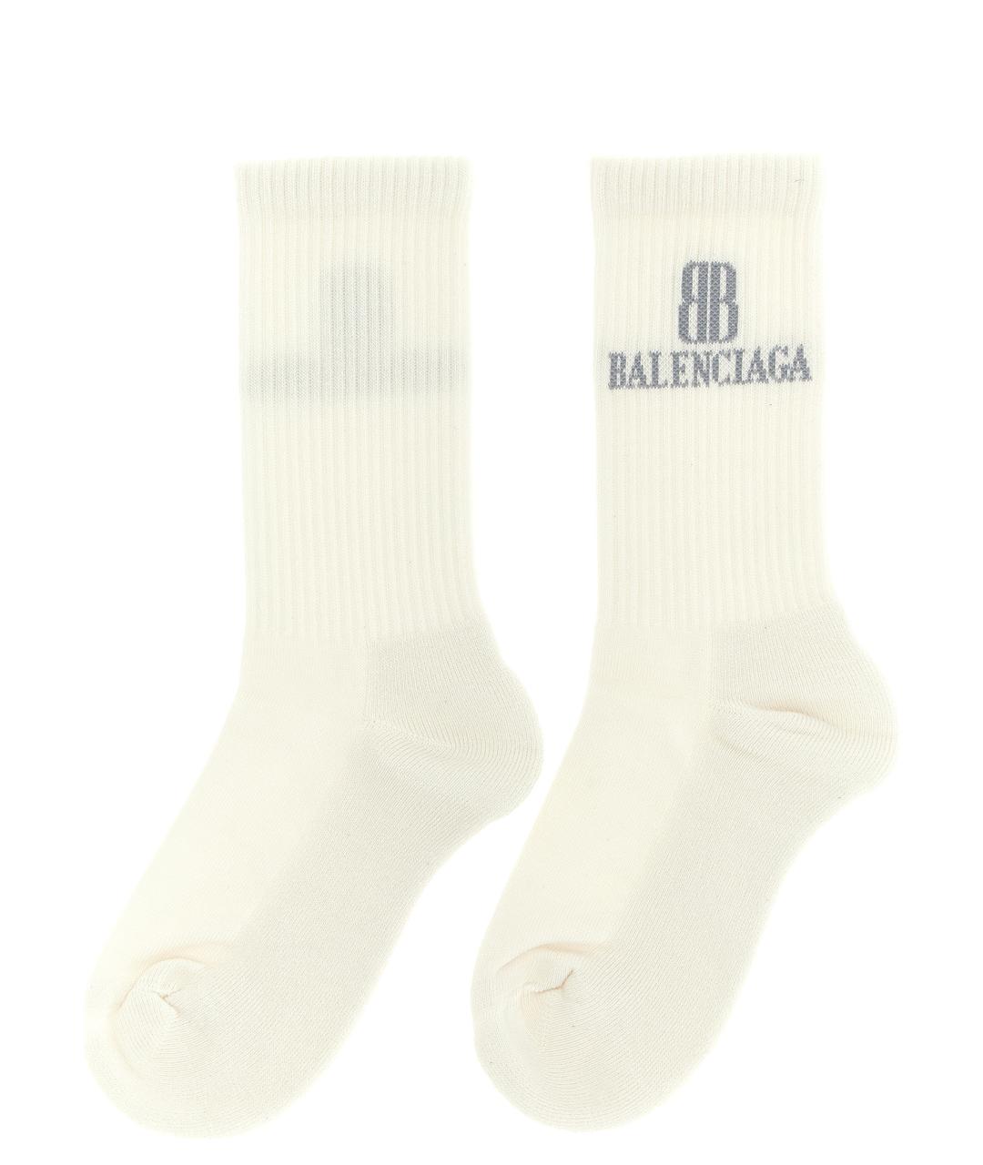 BALENCIAGA Бежевые носки, чулки и колготы, фото 2