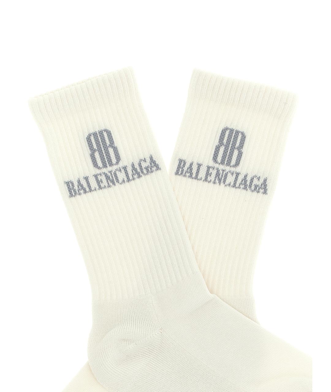 BALENCIAGA Бежевые носки, чулки и колготы, фото 3
