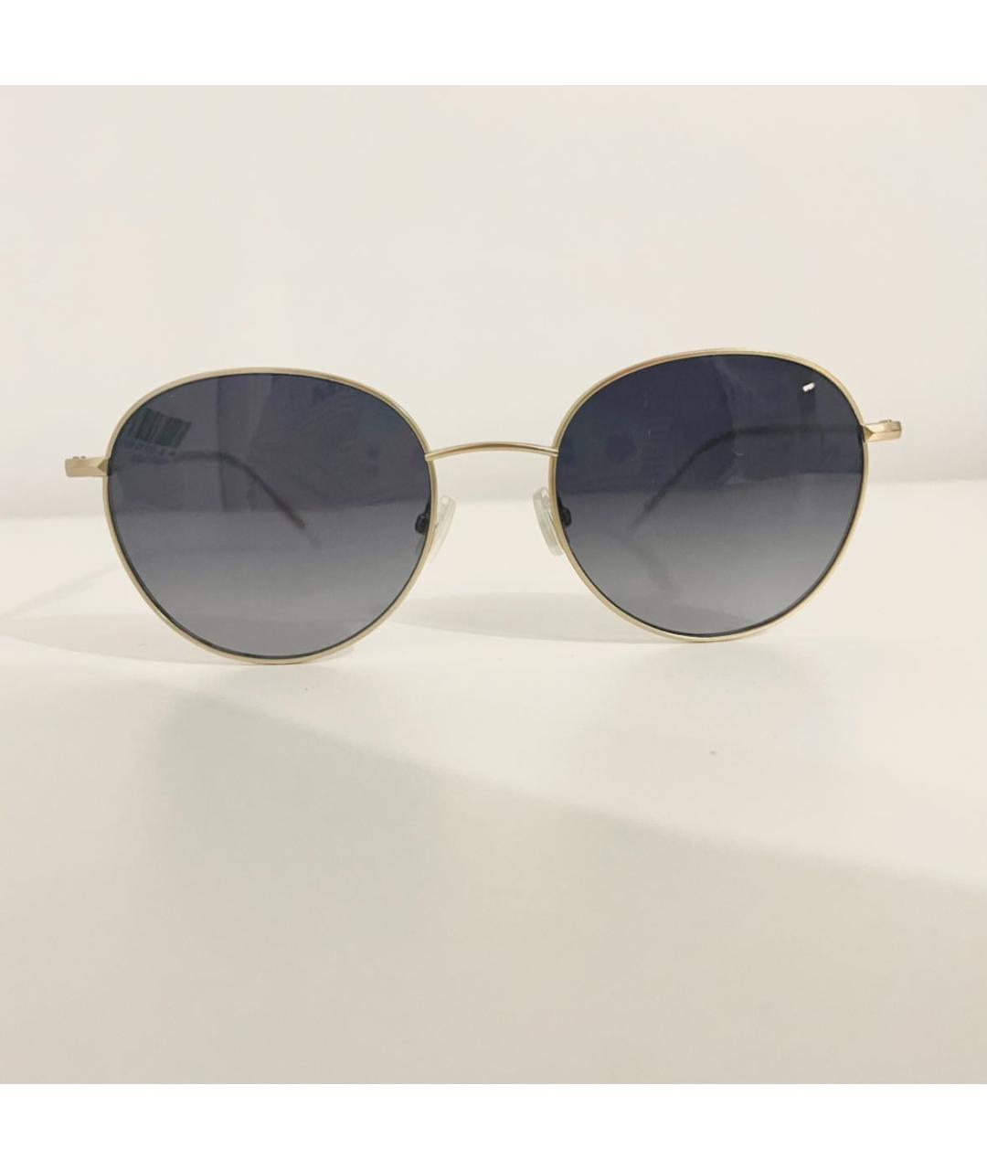 HUGO BOSS Серые металлические солнцезащитные очки, фото 7