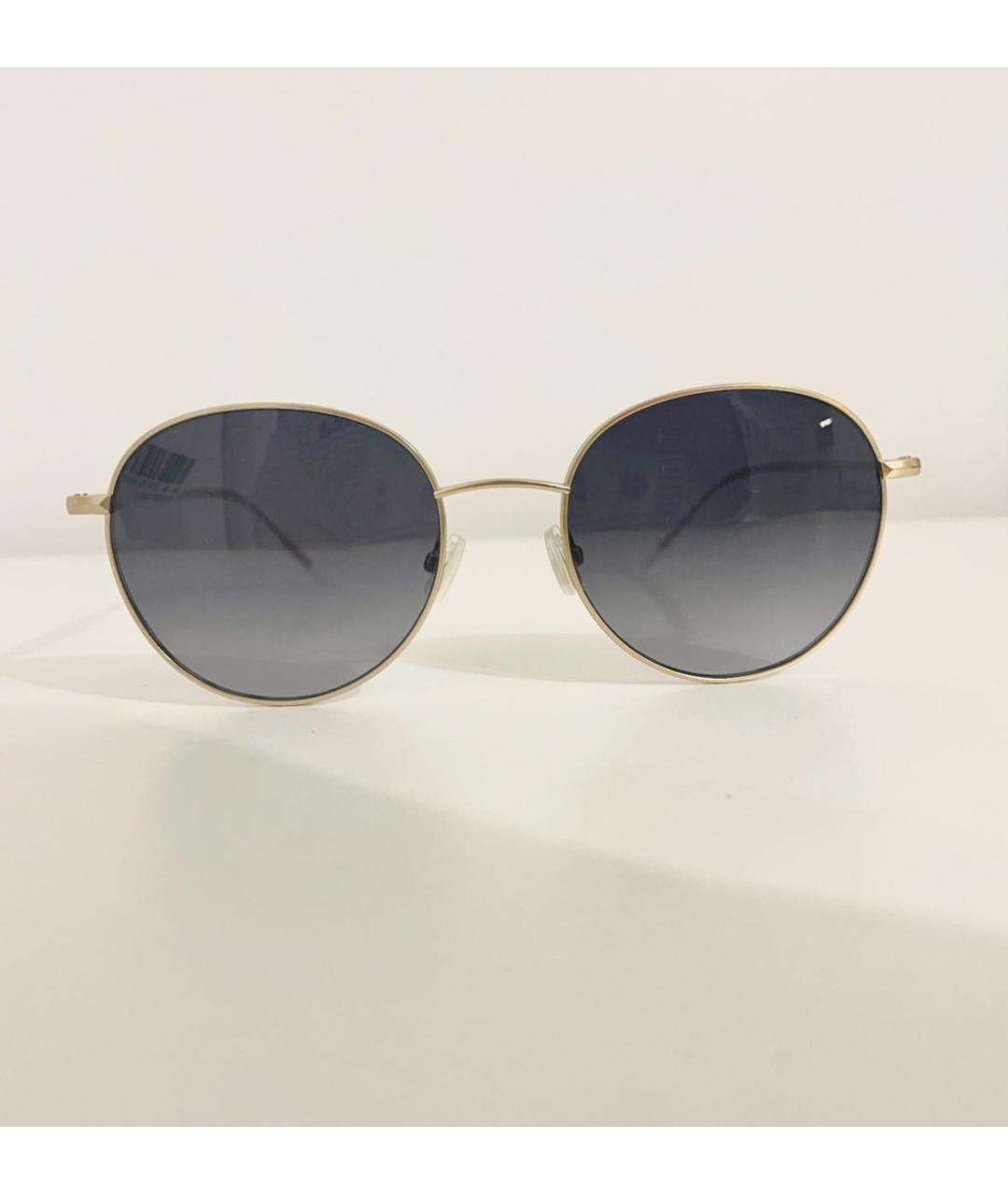 HUGO BOSS Серые металлические солнцезащитные очки, фото 8