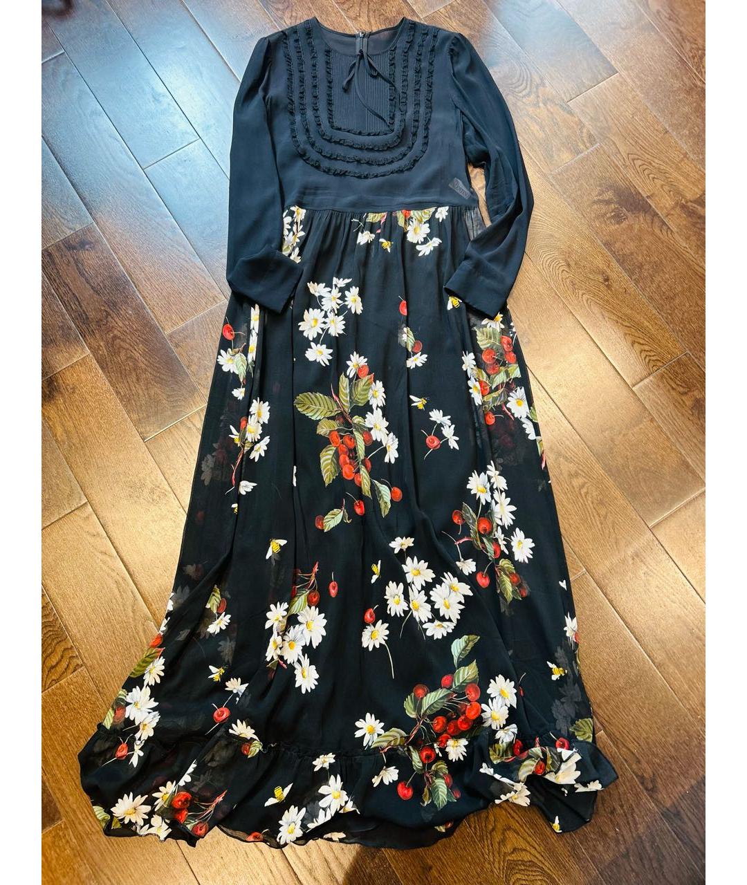 RED VALENTINO Шелковое платье, фото 6