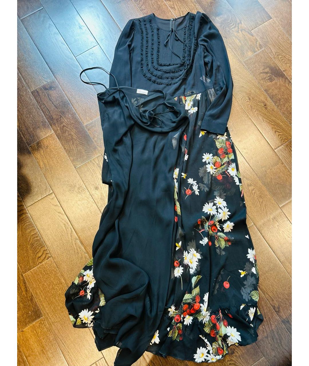 RED VALENTINO Шелковое платье, фото 3
