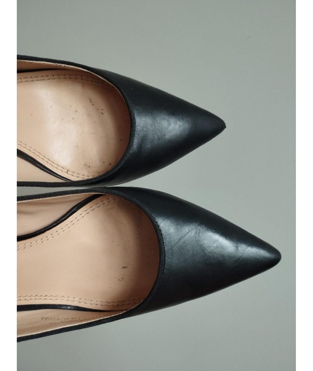 TORY BURCH Черные кожаные туфли, фото 6
