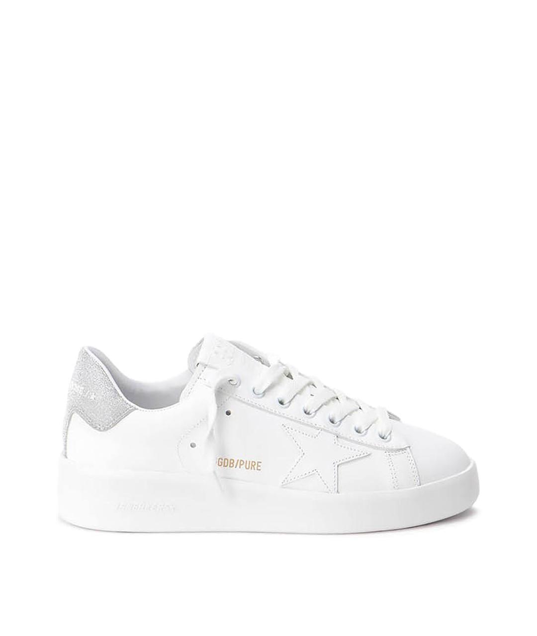 GOLDEN GOOSE DELUXE BRAND Белые кожаные кеды, фото 1