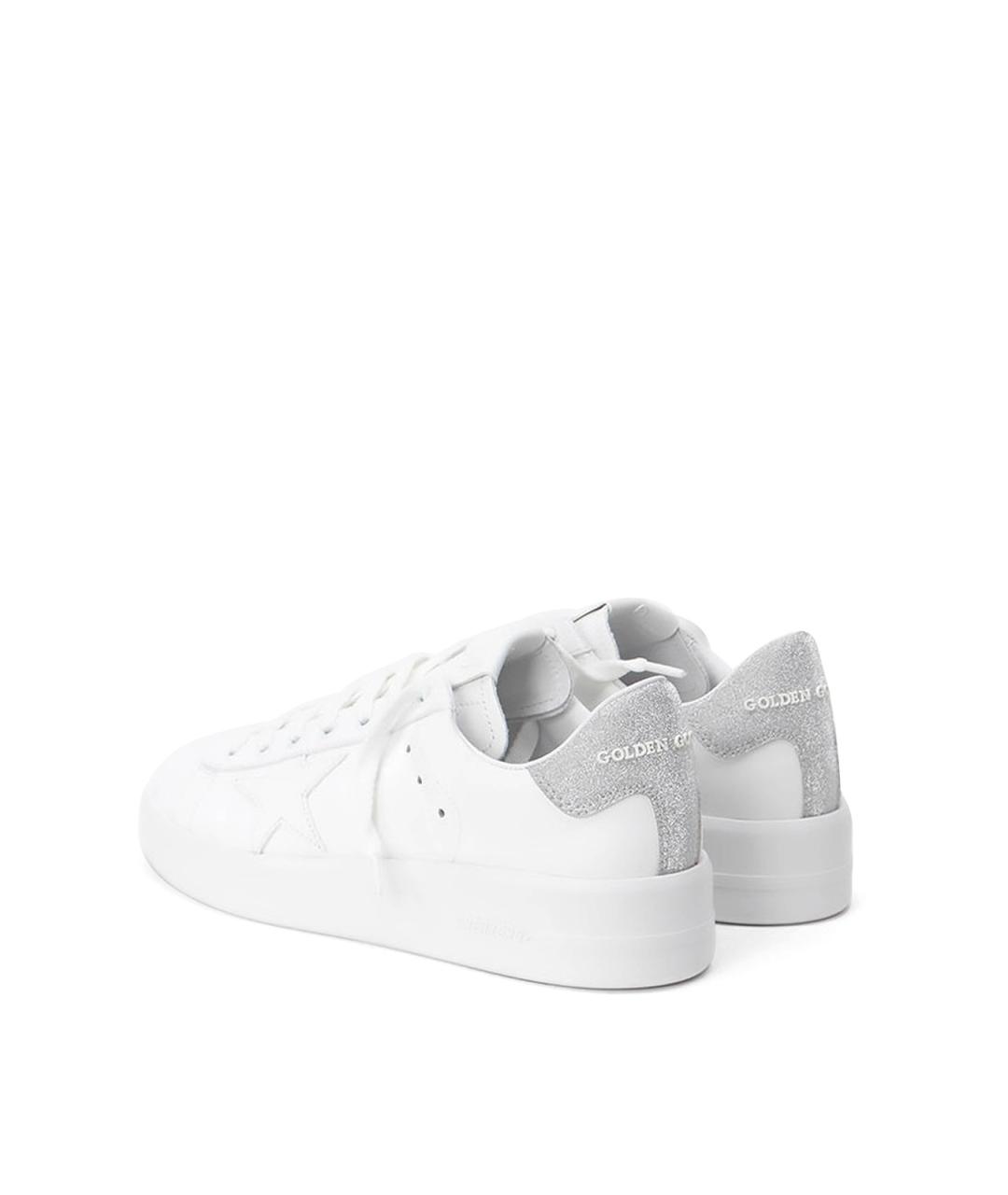 GOLDEN GOOSE DELUXE BRAND Белые кожаные кеды, фото 3