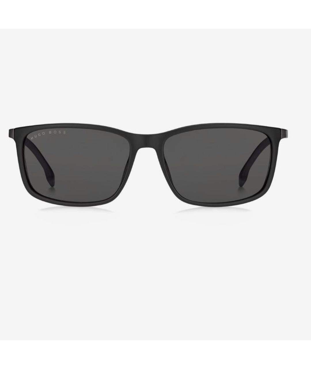 HUGO BOSS Черные металлические солнцезащитные очки, фото 9