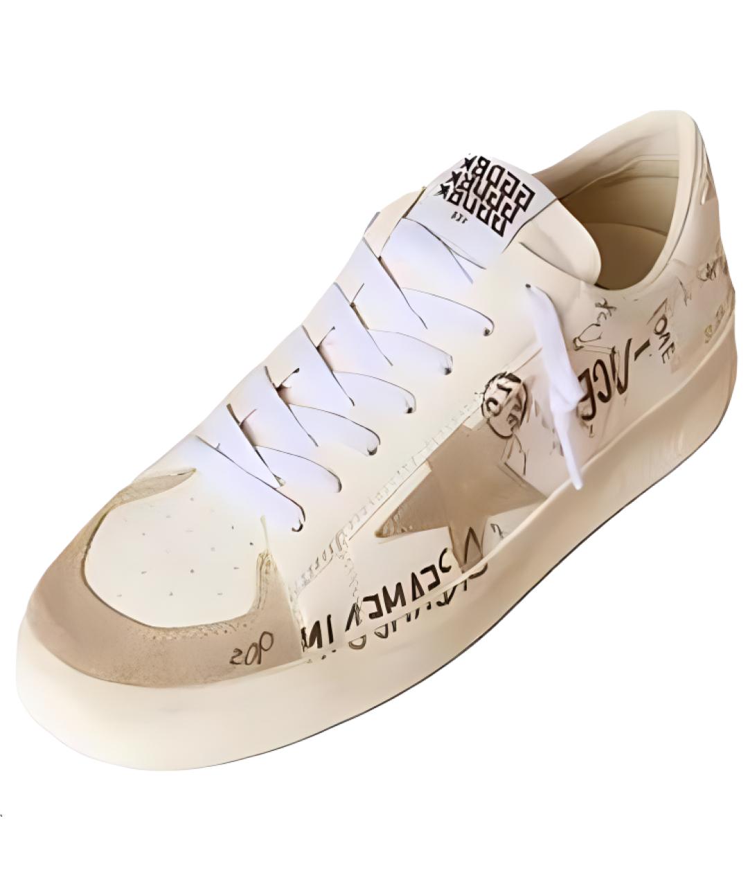 GOLDEN GOOSE DELUXE BRAND Белые кеды, фото 4
