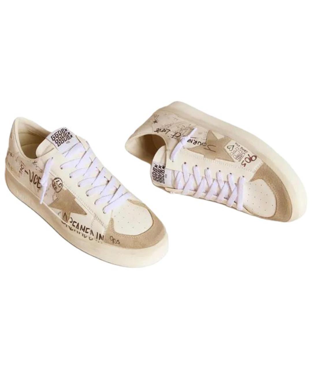 GOLDEN GOOSE DELUXE BRAND Белые кеды, фото 3