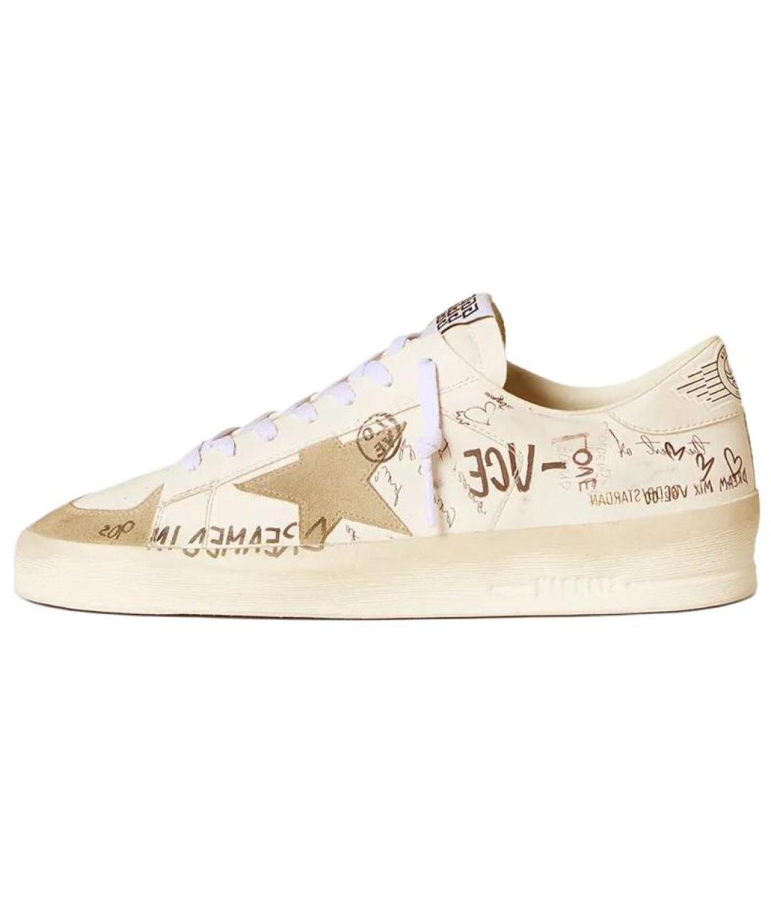 GOLDEN GOOSE DELUXE BRAND Белые кеды, фото 2