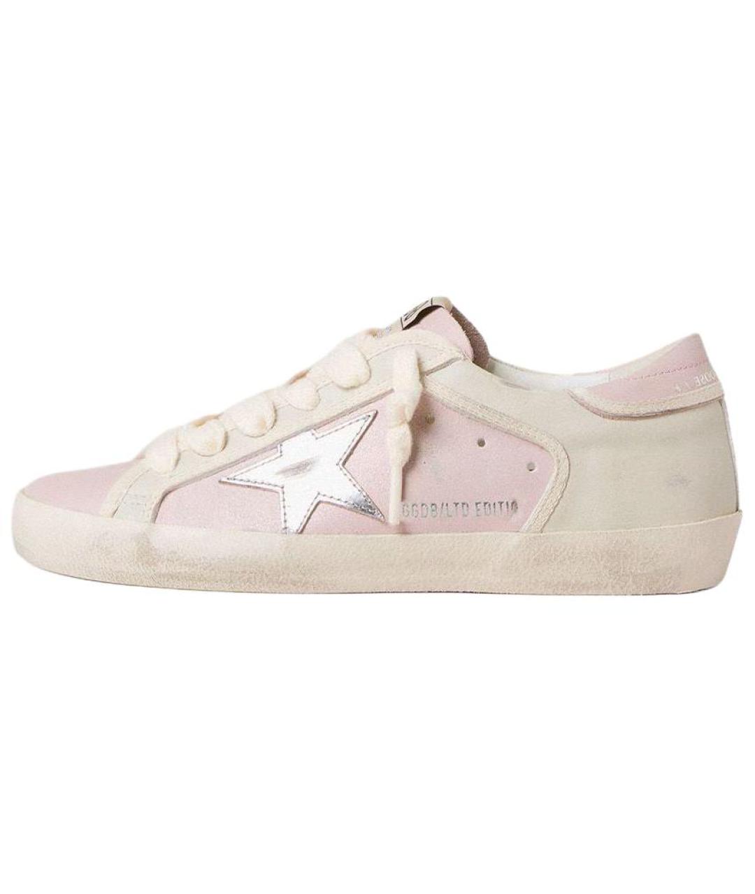 GOLDEN GOOSE DELUXE BRAND Розовые кеды, фото 2