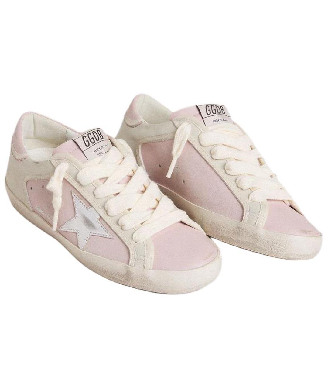 GOLDEN GOOSE DELUXE BRAND Розовые кеды, фото 3