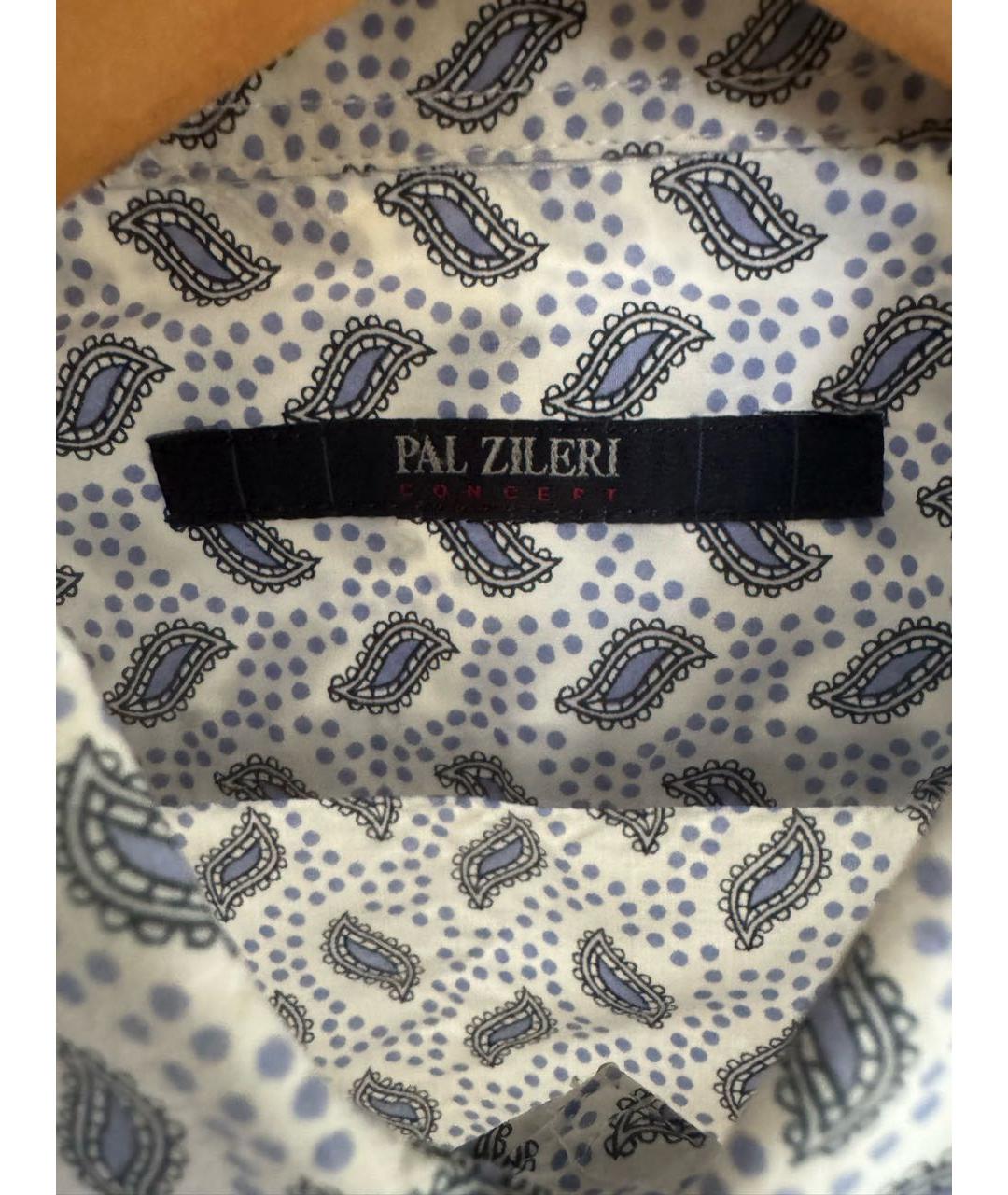 PAL ZILERI Мульти хлопковая классическая рубашка, фото 3