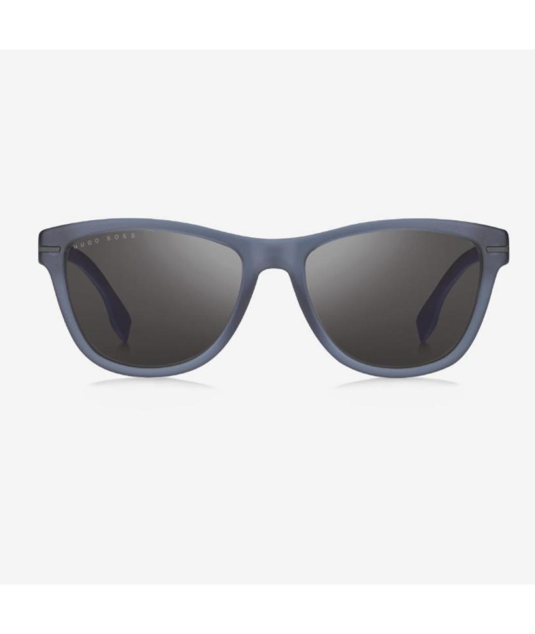 HUGO BOSS Синие пластиковые солнцезащитные очки, фото 4