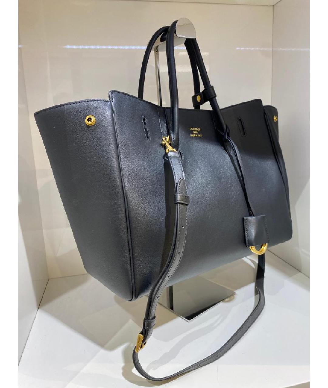BALENCIAGA Черная сумка тоут, фото 3