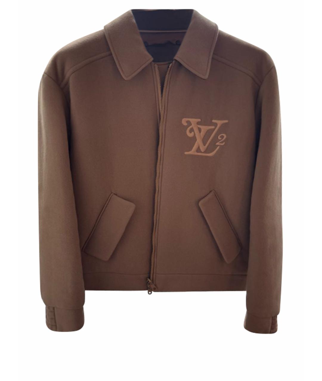 LOUIS VUITTON Бежевая шерстяная куртка, фото 1