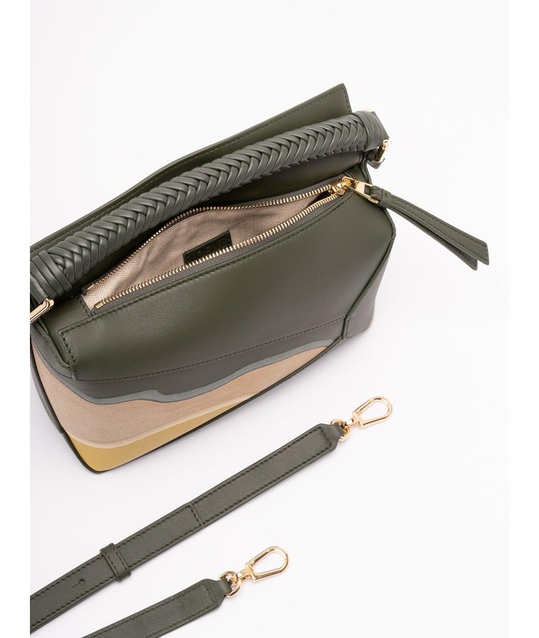LOEWE Мульти кожаная сумка с короткими ручками, фото 3