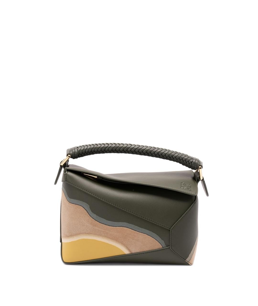 LOEWE Мульти кожаная сумка с короткими ручками, фото 4