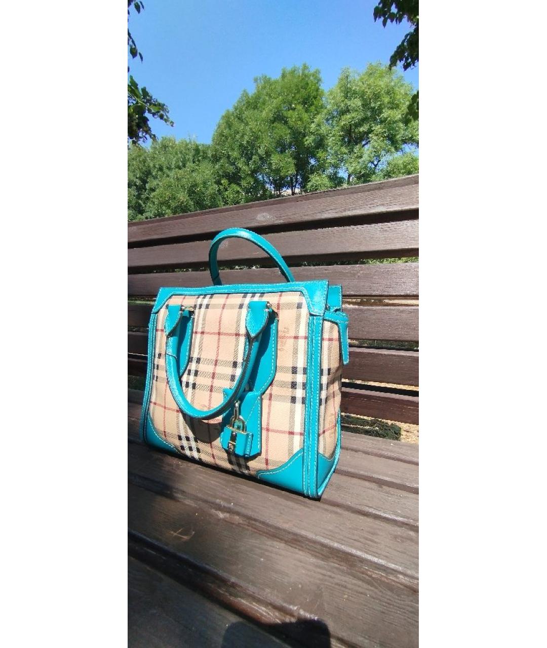 BURBERRY Мульти кожаная сумка через плечо, фото 2