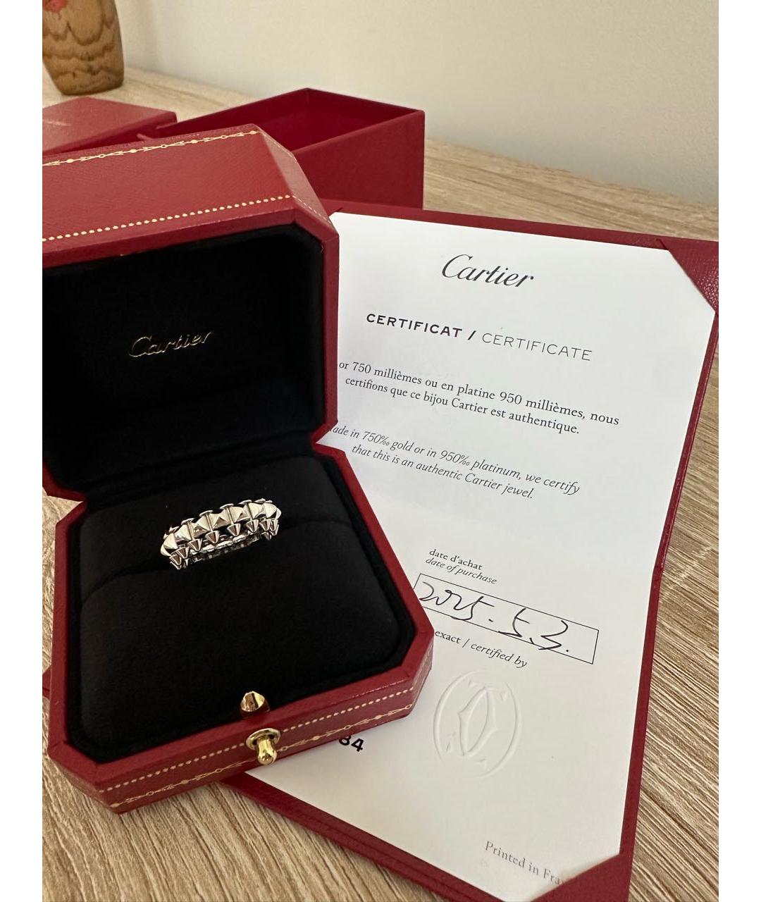 CARTIER Кольцо из белого золота, фото 6