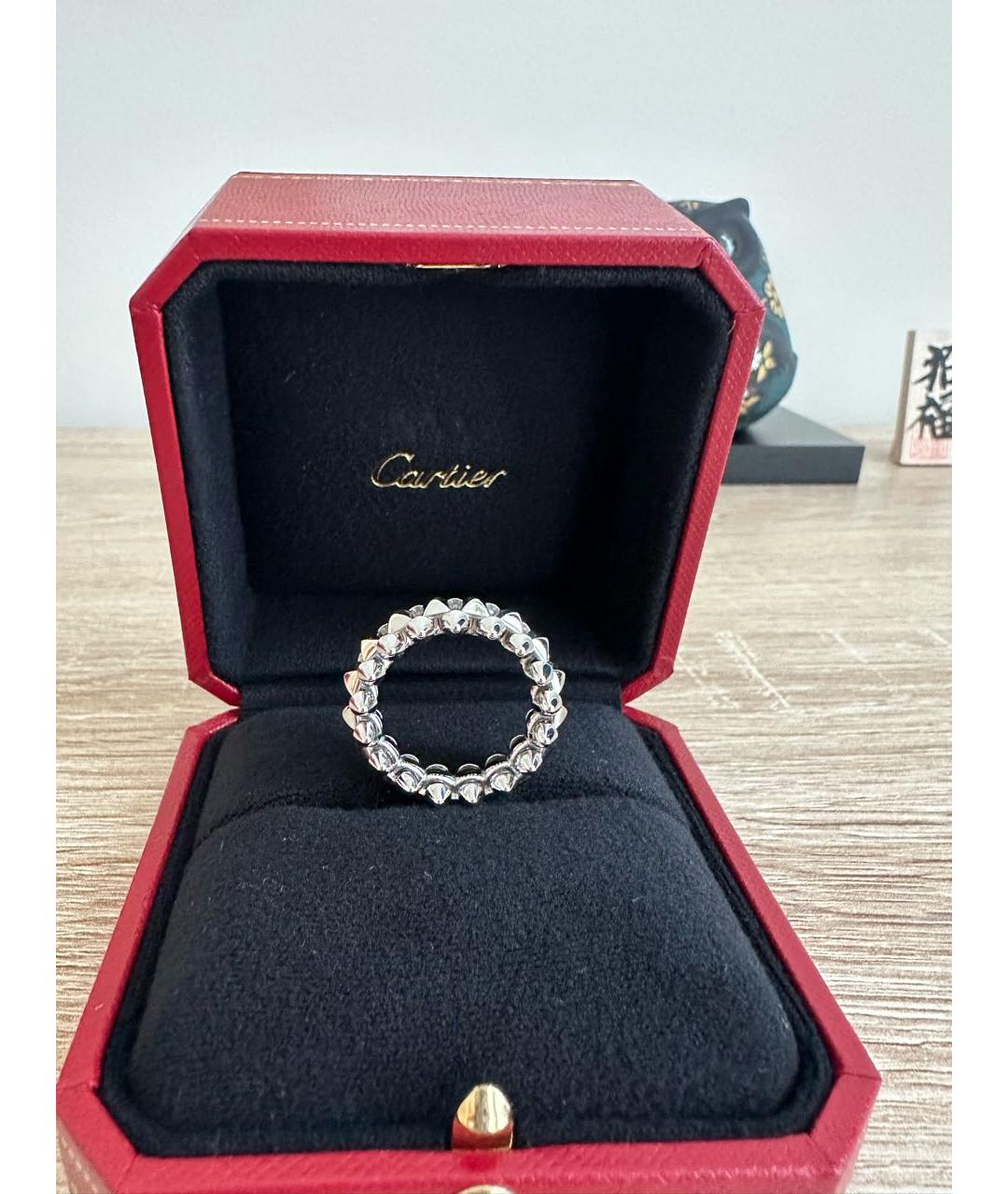 CARTIER Кольцо из белого золота, фото 7