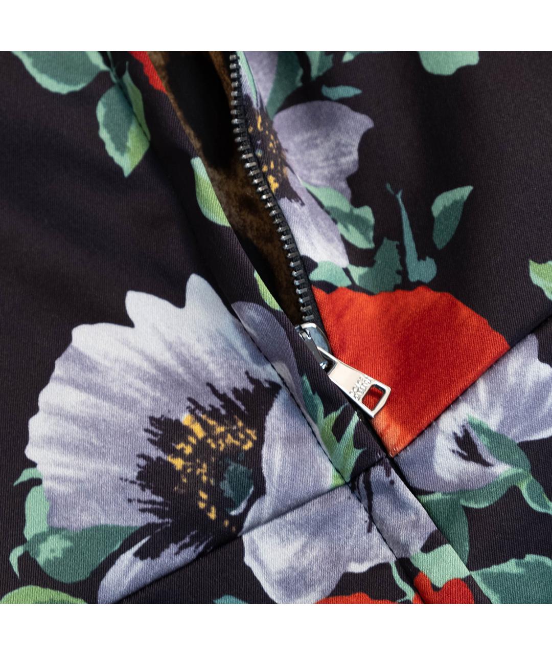 DOLCE&GABBANA Черное ацетатное повседневное платье, фото 6