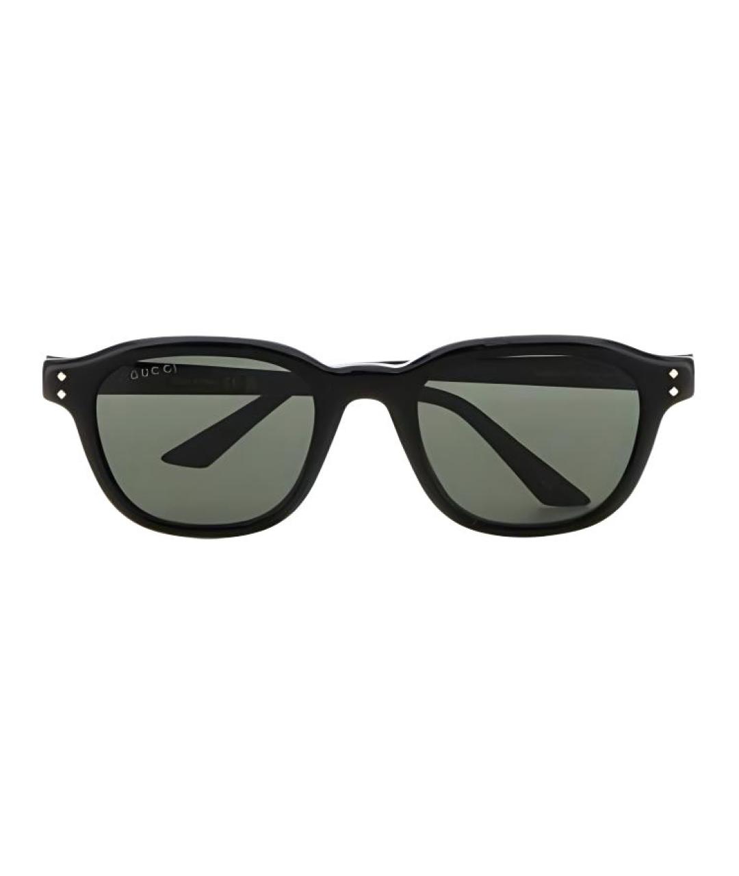 GUCCI Черные пластиковые солнцезащитные очки, фото 2