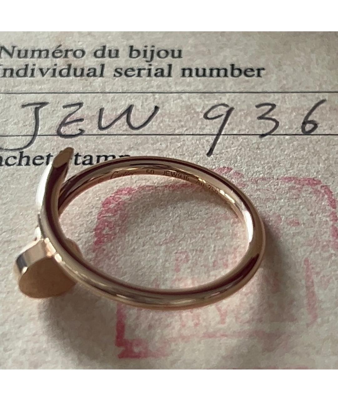 CARTIER Золотое кольцо из розового золота, фото 5