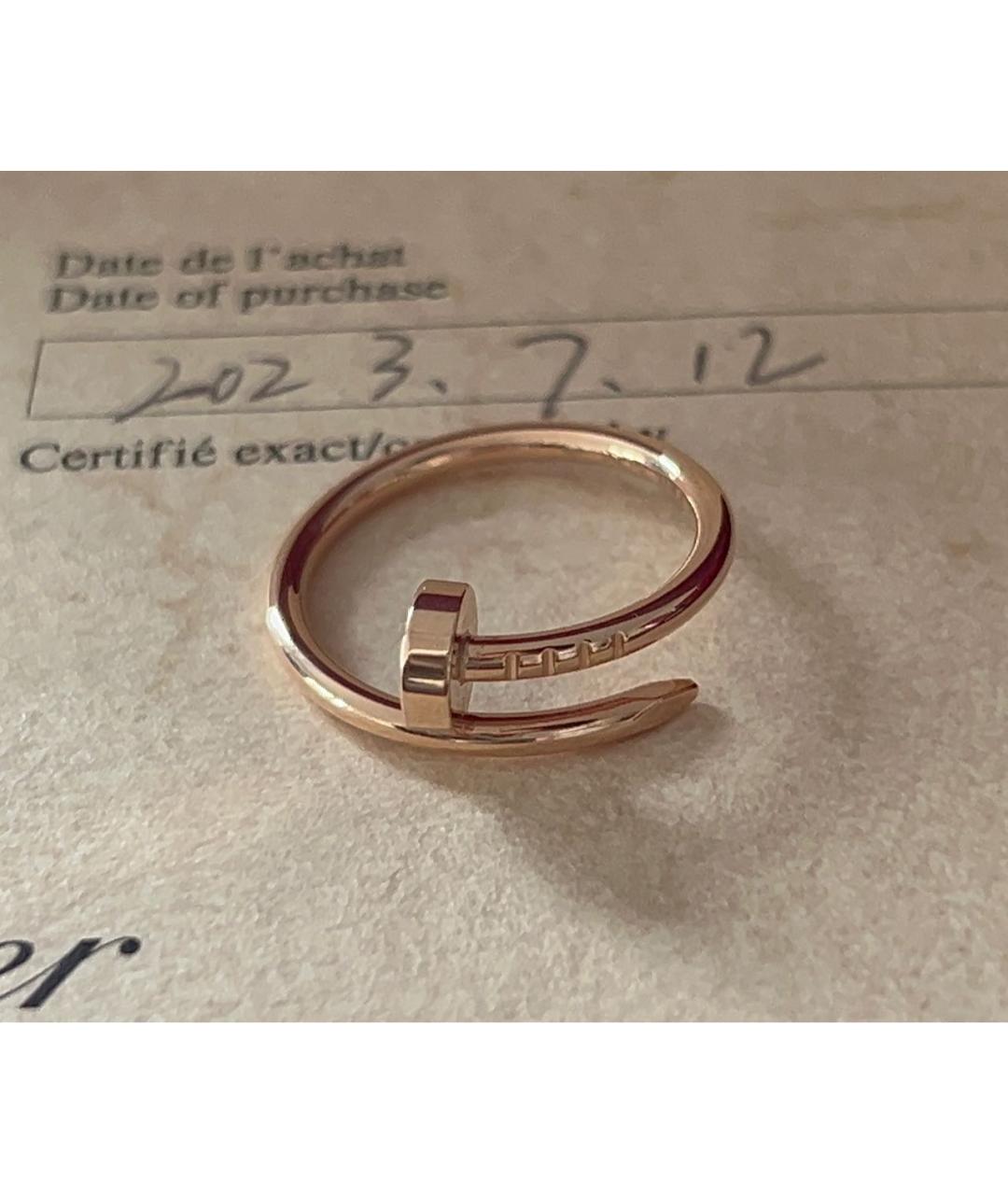 CARTIER Золотое кольцо из розового золота, фото 6