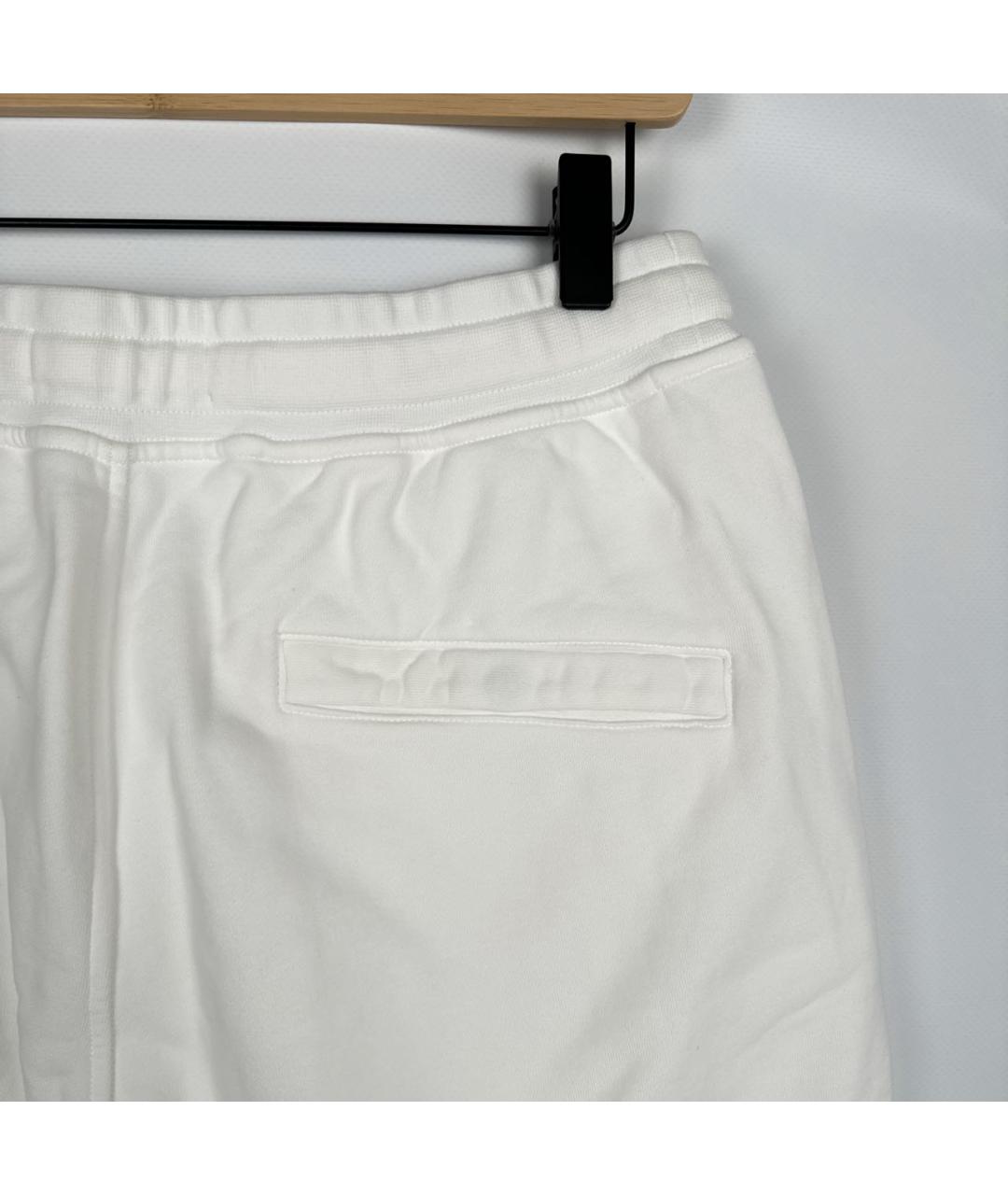 STONE ISLAND Белые хлопковые шорты, фото 6