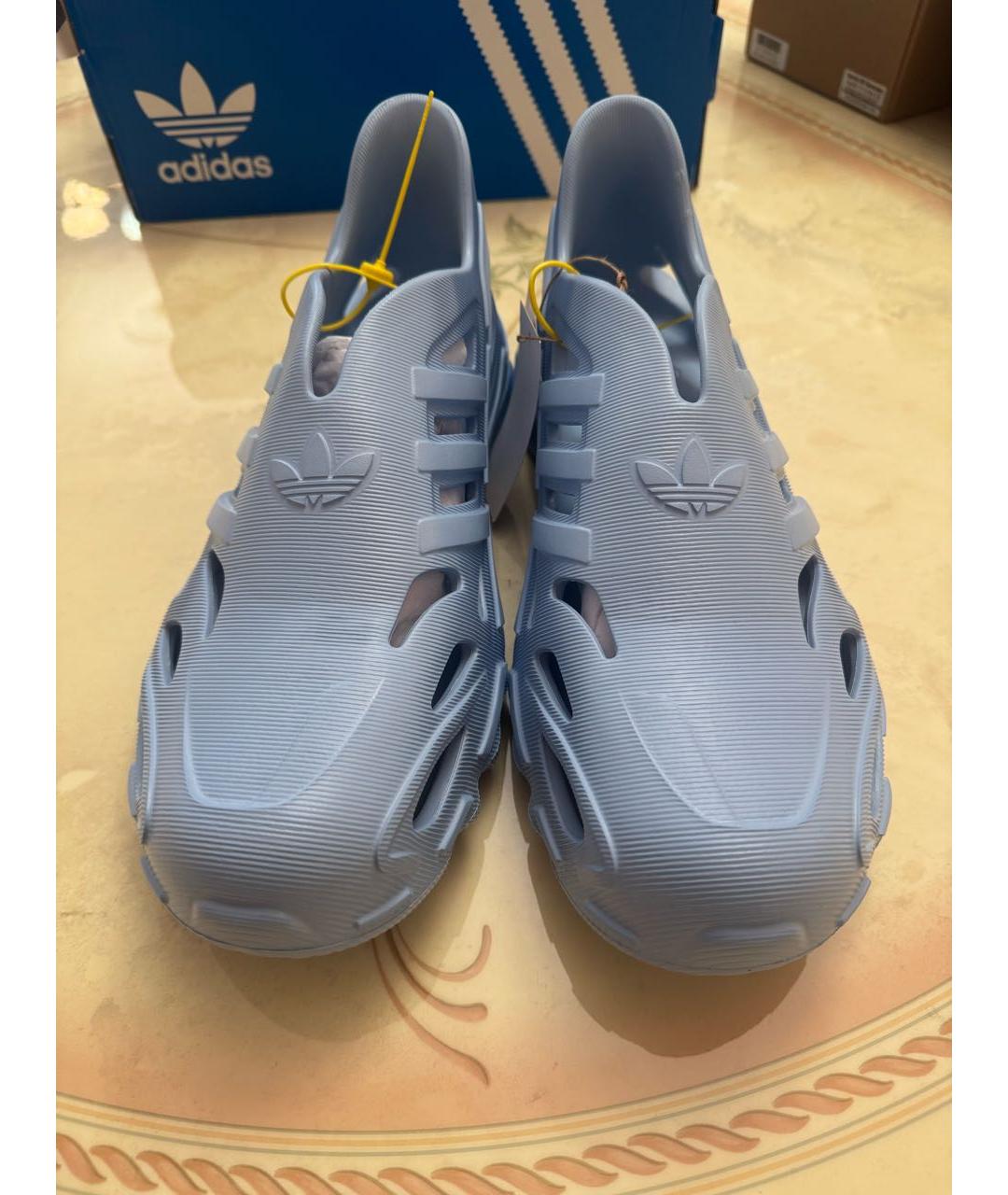 ADIDAS Голубые шлепанцы, фото 2