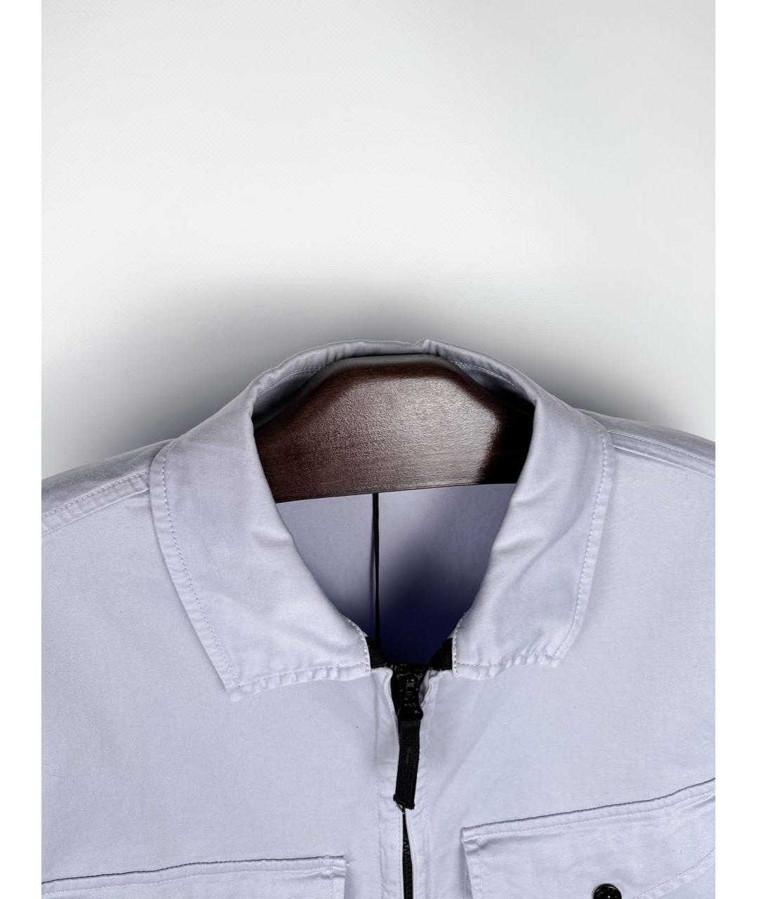 STONE ISLAND Фиолетовая хлопковая куртка, фото 3