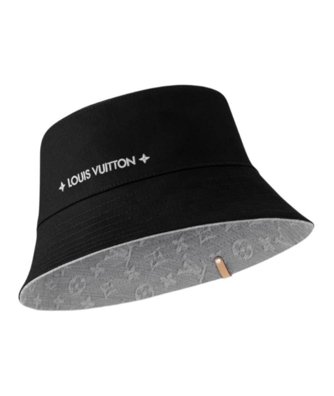 LOUIS VUITTON Серая хлопковая панама, фото 2