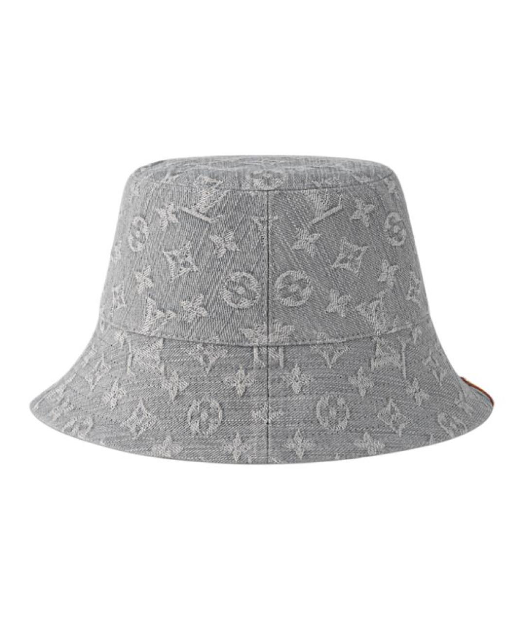 LOUIS VUITTON Серая хлопковая панама, фото 1