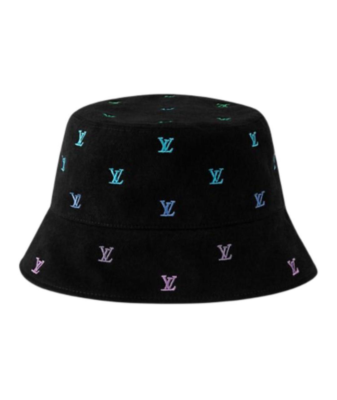 LOUIS VUITTON Черная хлопковая шляпа, фото 1